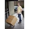 Cosco Hand Truck and Cart, 16"Wx3-9/10"Dx31-1/2"H, Gray/Green CSC12222PBG1E - alternate 10